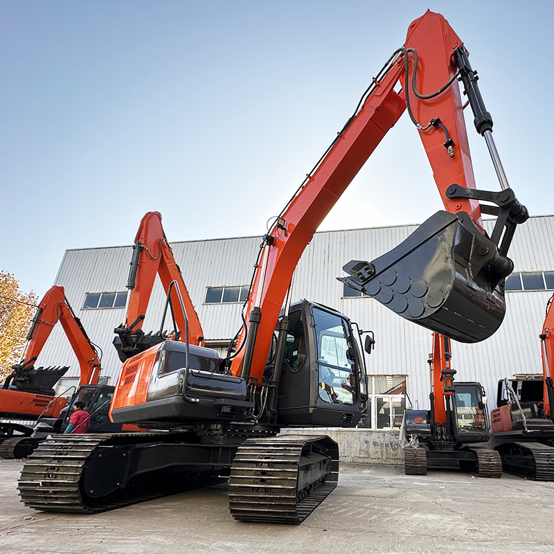 Large excavator 150 type construction and municipal engineering…