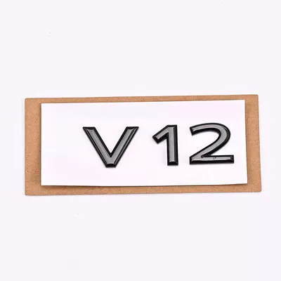 Car logo car stickers, S580 lettering, S680 - standard-v12