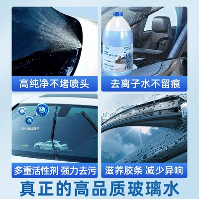 repels water, prevents rain, removes – Glass agent