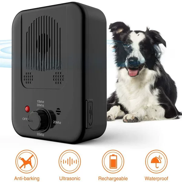 Ultrasonic Barking Stop Outdoor Dog Exhor Anti-noise Dog Trainers Anti-barking Automatic Barking Stop