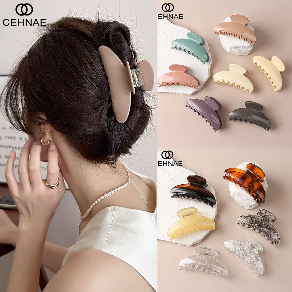 Pinza de cabello de tamaño mediano de PC, para cabello fino y peinados recogidos