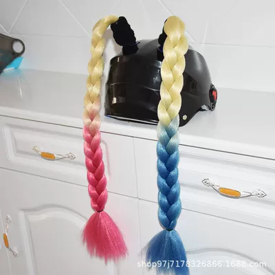 Rider, Motorcycle Decoration, Motosiklet dəbilqələri - rice-redmi-blue-clown-girl-combination-2