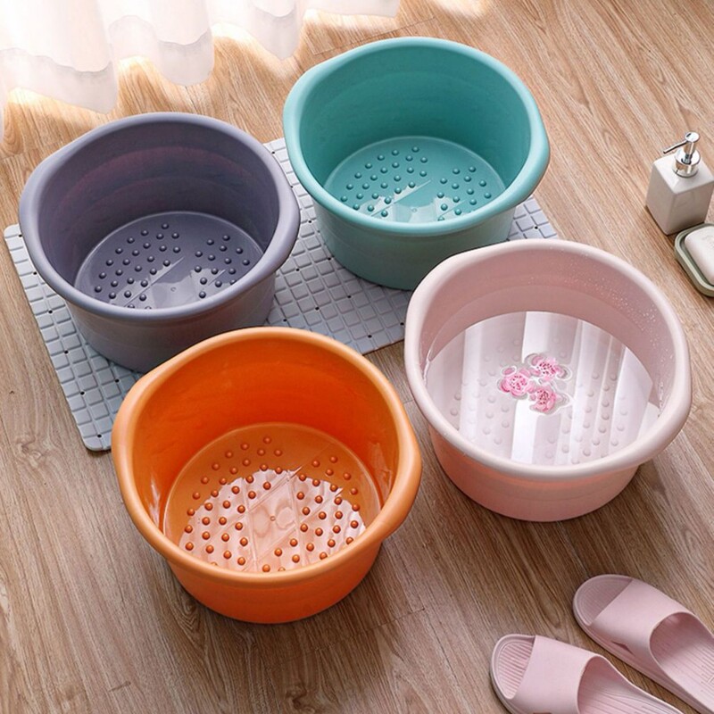 Foot Bath Basin, Foot Bath Bucket, Massage Foot Bath, Good Stuff for Calf Insulation and Health Care, Thickeneded Large Foot Bath Bucket, Foot Bath Basin for Home Use