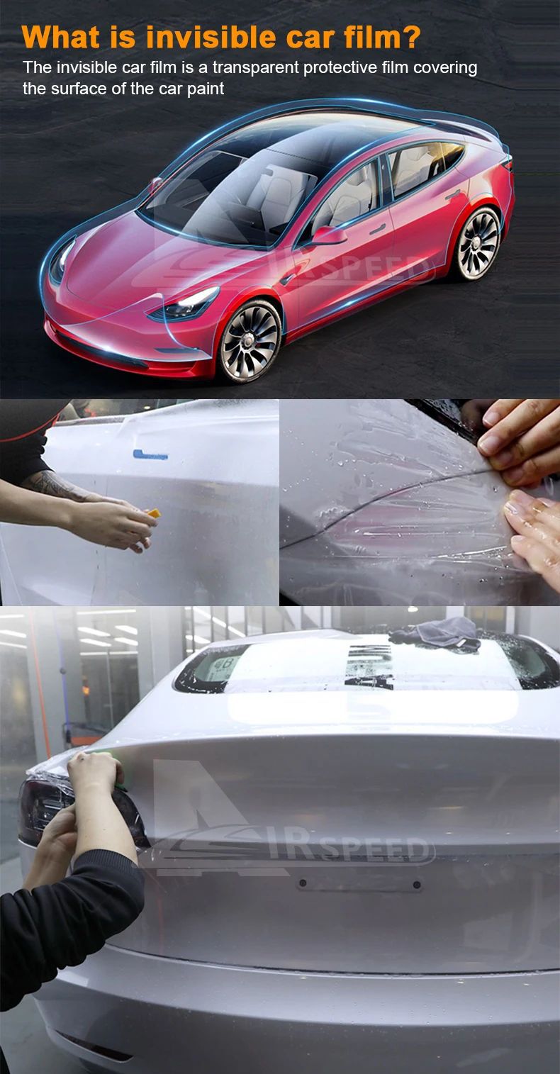 Cross-border 20-23 Tesla model3 Rejuvenation Special Invisible Car Clothing TPU Film Paint Protective Film