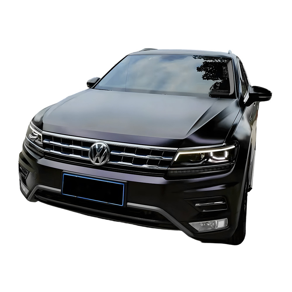 Carlake Super mate heavy metal de carbono gris coche completo color cambiante película mate metal gris electro-óptico Guerrero película de cuerpo negro