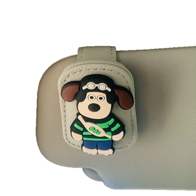 Creative Cartoon Sunglasses Card — Car Glasses Clip/Bill Clip