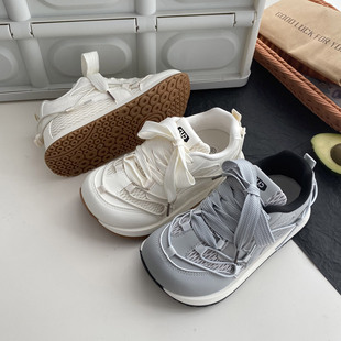 Summer Mesh Breathable Foot-Showing Small Sports Shoes for Women 2025 Lightweight Flats-Soled Moral Training Shoes Soft-Soled Travel Shoes N2813