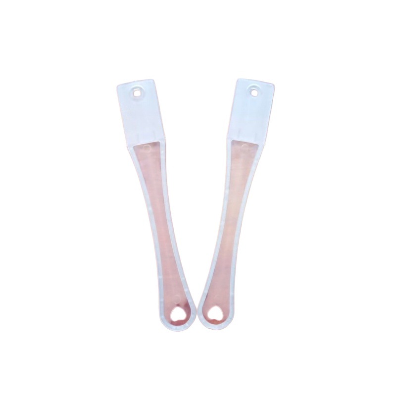 Herramientas de mango de ventilador de frijol ventilador de plástico transparente estudiantes hechos a mano DIY material conjunto de remaches personales conjunto completo de herramientas