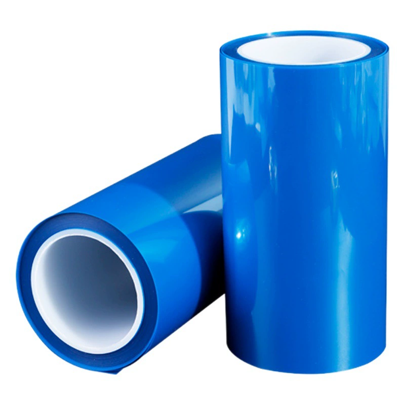 Двойной силиконовый антистатический синий стеганый пленка PET силиконовое масло устойчив к резке при высокой температуре