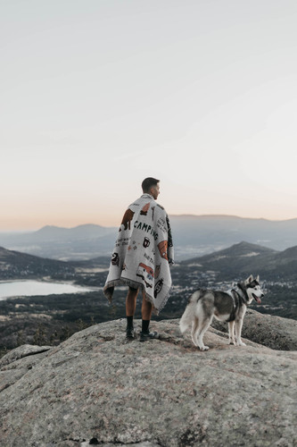 Tent Blanket GooseFrol Commercial Authorized Cape Blanket Cape Camping RV