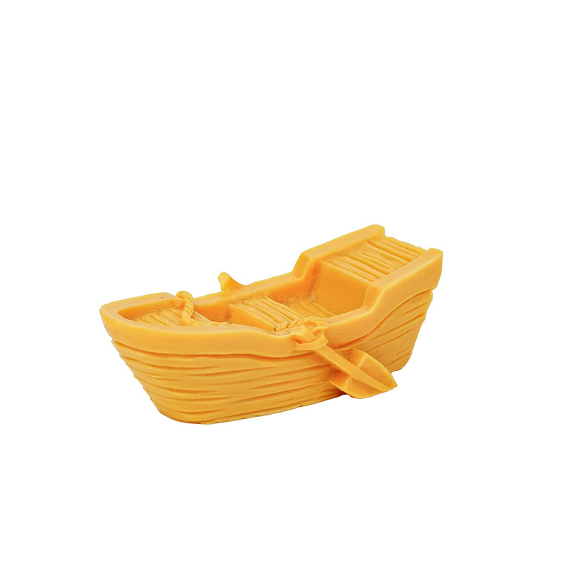 Mini Barco Decorativo para Acuario de Resina para Pecera image 5
