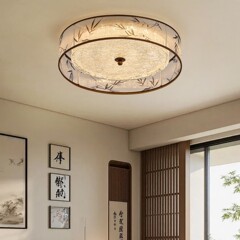 宋代美学中古吸顶灯客厅卧室餐厅新中式侘寂风茶桌主卧宋式禅意灯