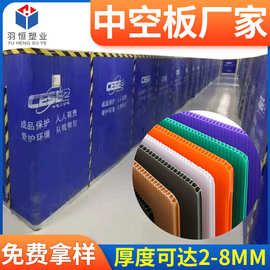 工厂直供建筑隔墙板中空板 8mm加厚耐压工地建筑地面垫板万通板