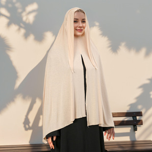 Amazon hot new mercerized cotton and other long lazy bandage bandage bandage scarf fashion temperament wrap long scarf scarf one