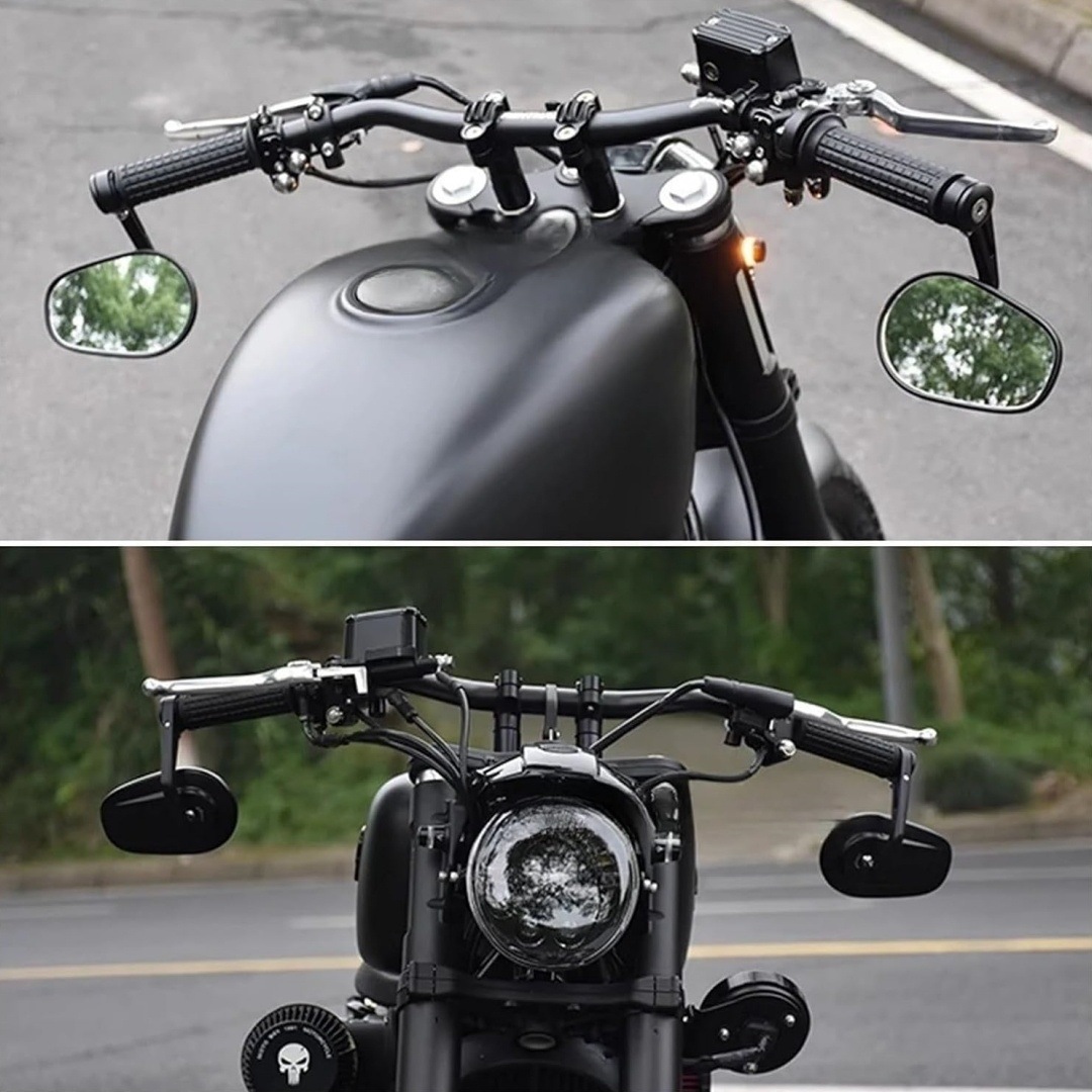 Cross-Border E-Commerce Harley Handlebar Mirror Reversing Mirror Motorcycle Rearview Mirror Reflector