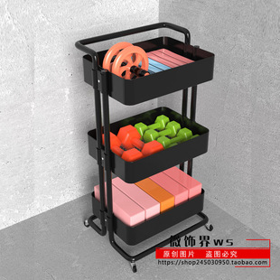 Multifunctional Personal Training Studio Storage Rack Dumbbell Barbell Rack Bell Piece Storage Display Rack Small Equipment Placement Rack