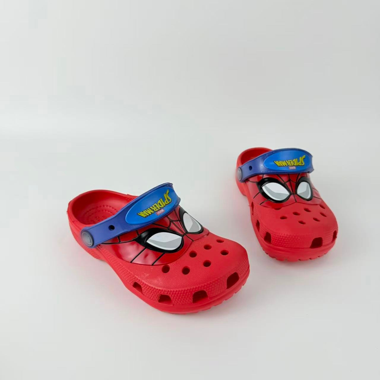 Agujero de transferencia de araña zapatos para niños zapatos antideslizantes zapatillas de playa al aire libre sandalias ultra suaves rojo en línea