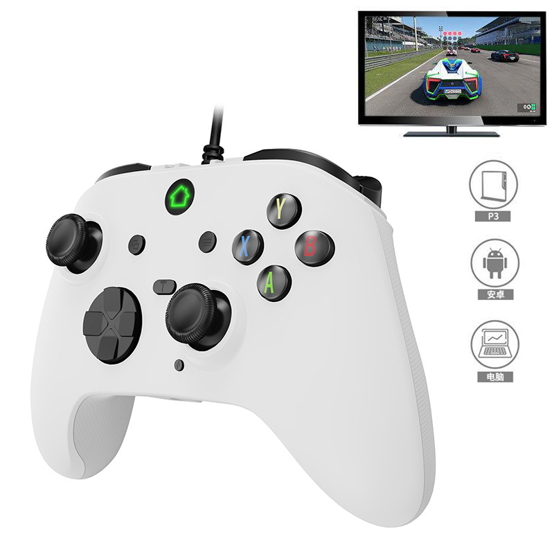 Nuevo todo-en-uno con cable GamePad 6IN1 para PC360TVBOXP 3 Android vapor