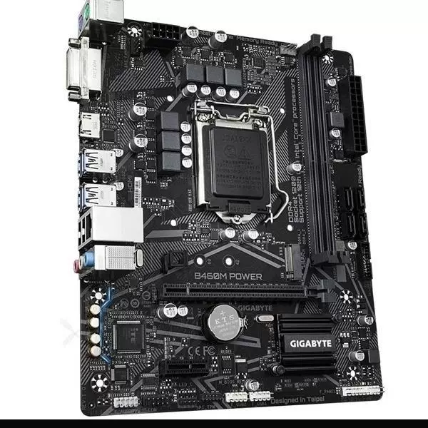 Материнская плата B460M Gaming HDB460M POWER, поддерживает сокет LGA1200, процессоры 10-го поколения, интерфейс M.2
