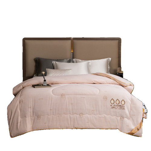 2FN Yimanting Cotton Milk Nourishing Golden Silk Spring and Autumn Thick Warmness Carded Cotton Winter Quilt 3D Cover