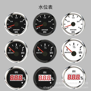 52mm avtomobil yük maşını sürət qayığı yaxta su səviyyəsi yanacaq göstəricisi sensoru