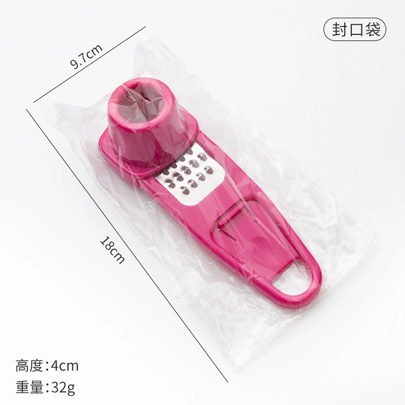 Multifunctional Garlic Grinder, ABS/PP Body with 410 Stainless Steel Blade, Compact