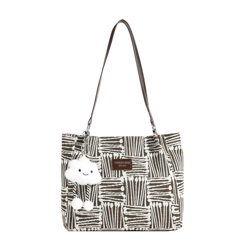 Bolsas casuales para mujeres 2024 nuevo tipo de clase bolsa de viaje bolsa de hombro de moda de otoño y invierno bolsa de gran capacidad