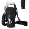 Black keychain with zipper, (Physicals)