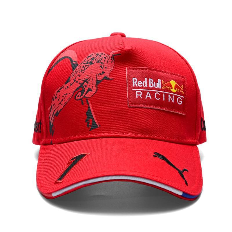 Gorra de visera cruzada Red Bull Red Bull de carreras de alta calidad Rally F1 Team Bordado Gorra de béisbol