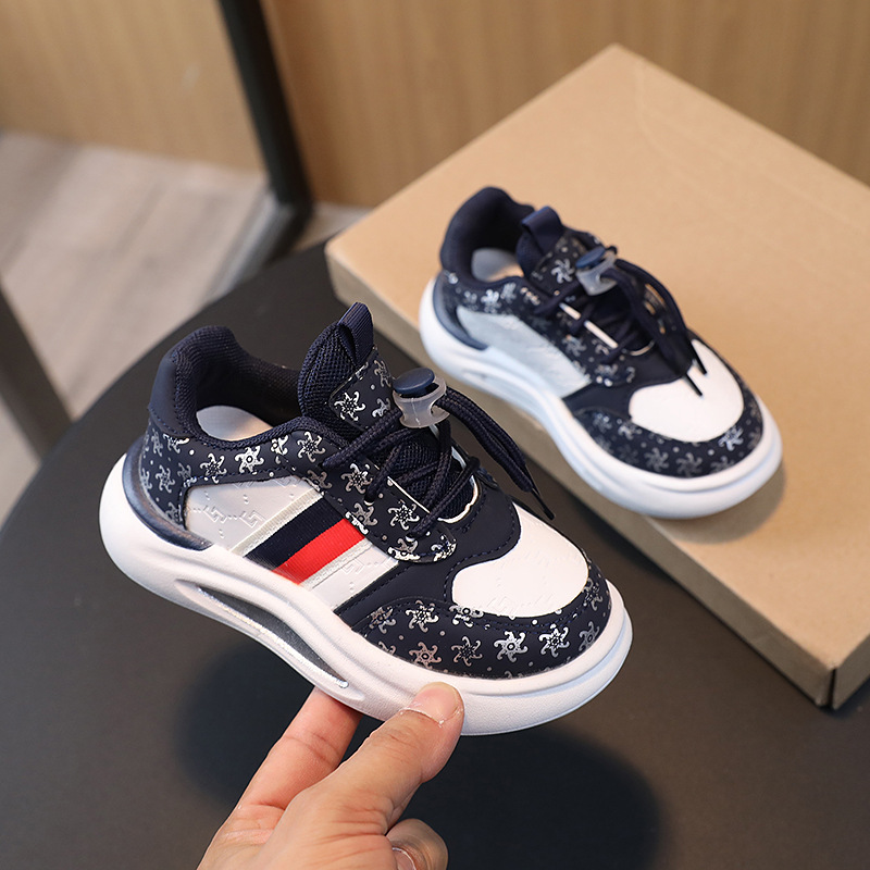 Novo couro infantil sapatos esportivos placa primavera e outono vendas diretas da fábrica ponto comércio exterior_voghion.com