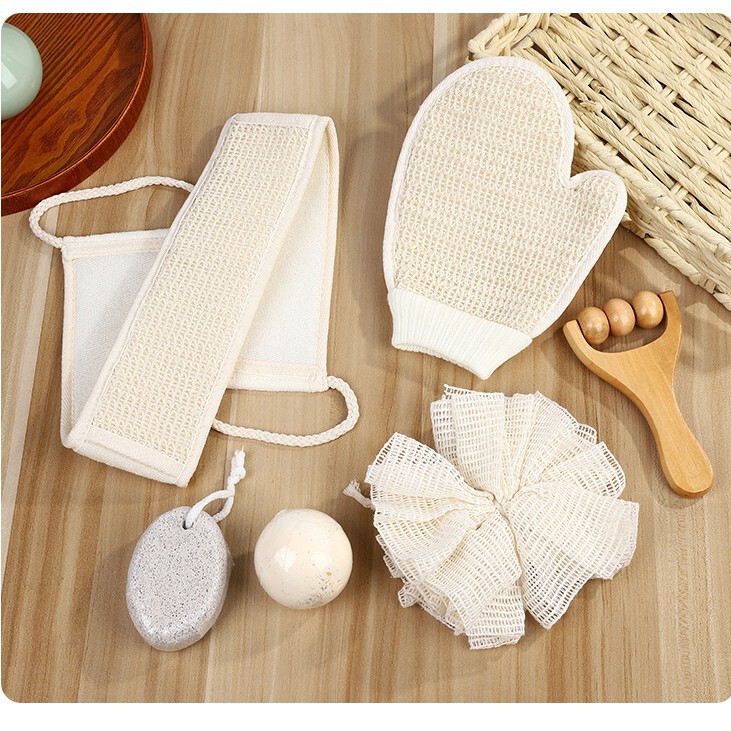 入浴セット家庭用旅行入浴ツールセットマッサージ器入浴セット|undefined