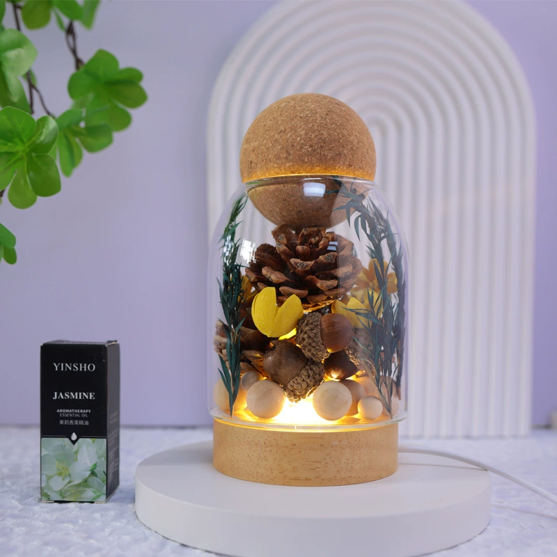 Безогненный Ароматерапевтический материал для поделок, включая светящуюся основу, украшение для домашнего аромата в стиле Mori ins ручной работы