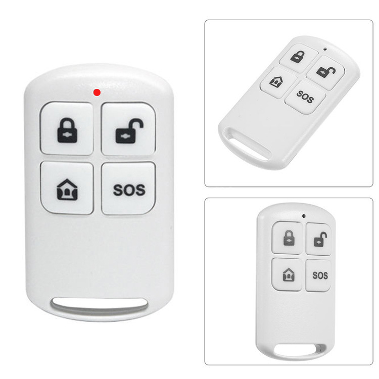 ワイヤレスリモコン433MHzリモコン警報器付属品四ボタンリモコンには、さまざまなWIFI警報器を搭載できます|undefined