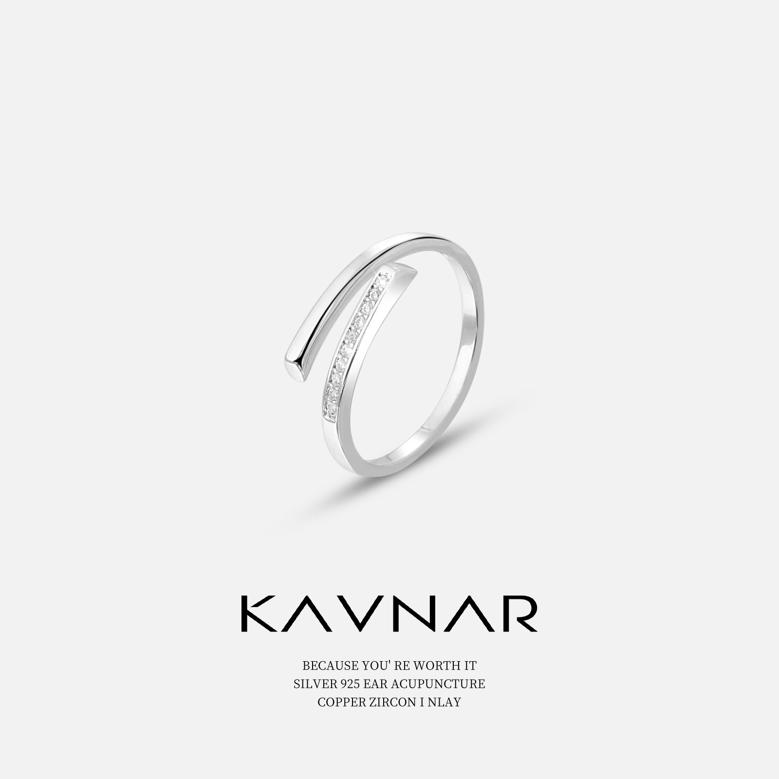 Minimalist Adjustable French Retro Open Ring For Women Elegant_voghion.com