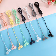 U19 U88跨境耳机马卡龙有线耳机源头厂家批发入耳式适用 于苹果耳