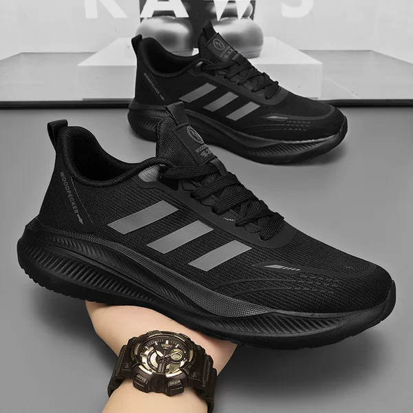 Woodpecker Summer New All-match Mesh Shoes Breathable Men's Sports Casual Mesh Shoes Ultra-light Soft Bottom Couple Running Shoes