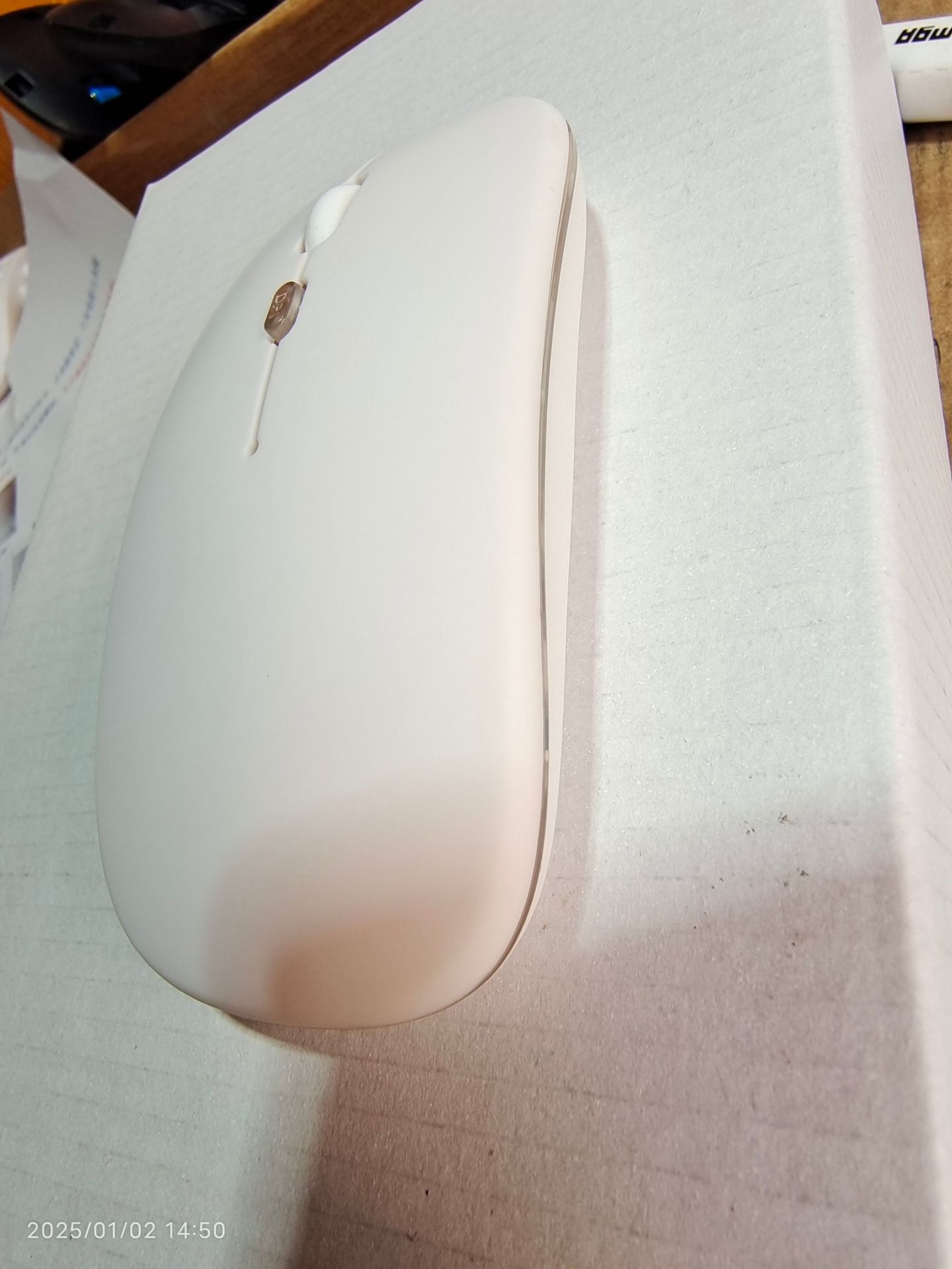 Nuevo Bluetooth de modo Dual ratón inalámbrico de carga mudo ordenador portátil de la Oficina transfronteriza juego ratón luminoso