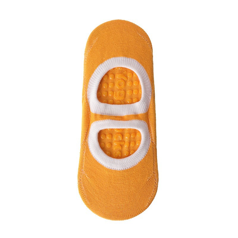Calcetines de yoga antideslizantes profesionales, deportes de interior, calcetines de piso de fitness, calcetines de práctica de baile, calcetines sin espalda Pilates de verano