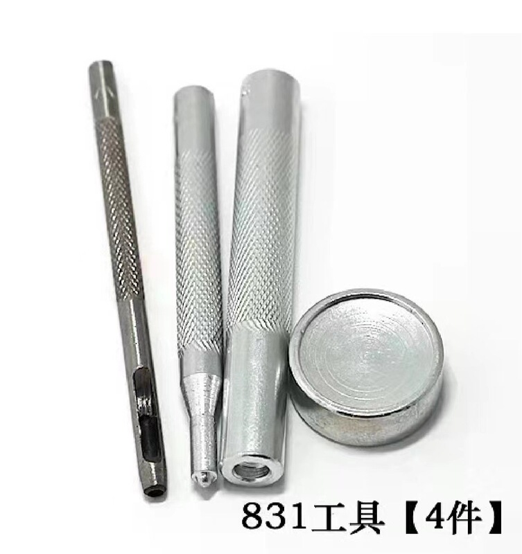 卸売り金属四合ボタン831手叩き取付ツールセット501ボタン201型633手叩きツールスポット|undefined