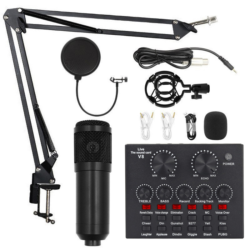 BM-800 V8 세트 (블랙) 금속