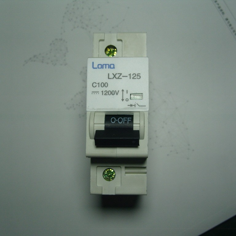 隆马电器    小型断路器100A 1P 2P 3P LX-125 4P 125A