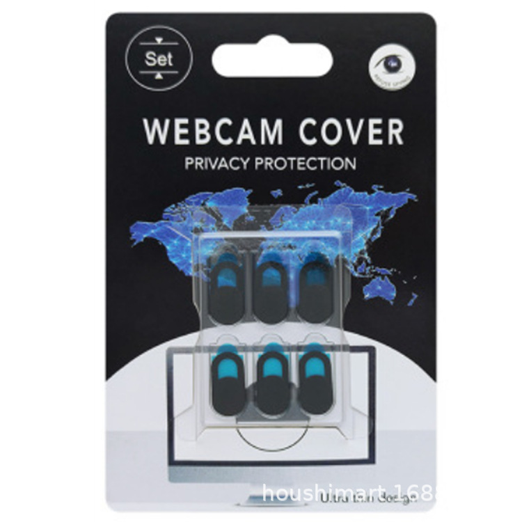 Cubrewebcam metálico para protección de privacidad en laptops