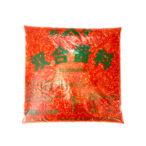 Guangxi Shuanghe Pickled Chili Sauce 4.5kg, Commercial Grade, Whole Jar, Sweet and Sour Chili Sauce for Dishes, Cold Dishes, Noodles, and Dipping Sauce