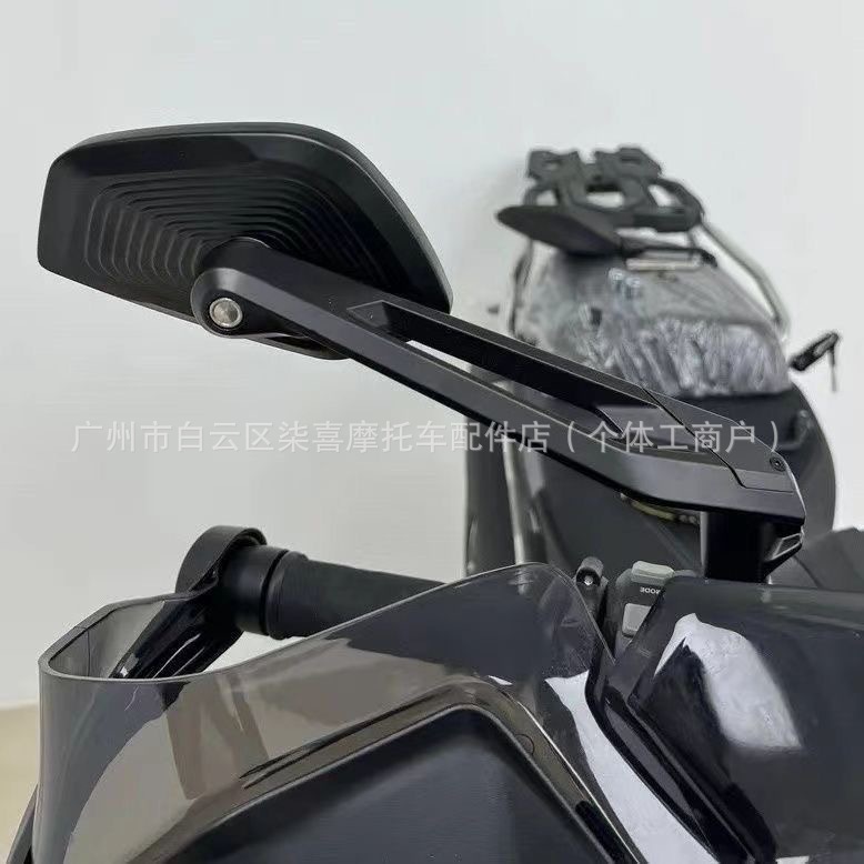 Rearview mirror suitable for Yamaha XMAX300 NMAX155 motorcycles, modified with weighted anti-shake reflector