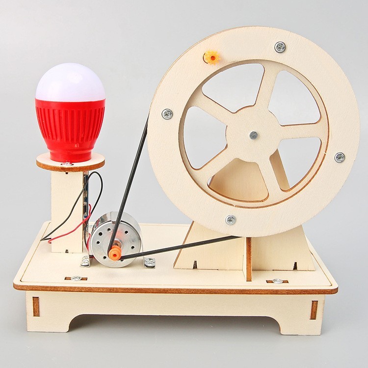 科学実験創客手揺発電diy手作り材料包科技小制作幼稚園祝日プレゼント|undefined