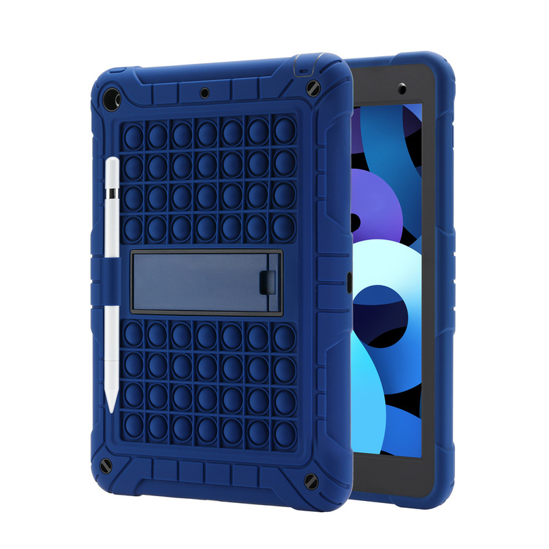 Cross-Border Applicable iPad 10.2inch /Ipadmini6 Kidsren's Tablet Protective Case Invisible Stand Silicone Protective Case Cross-Border Applicable iPad 10.2inch /Ipadmini6 Kidsren's Tablet Protective Case Invisible Stand Silicone Protective Case