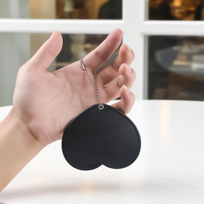 Rotar el amor mini portátil espejo de doble cara espejo de alta definición del dormitorio de maquillaje espejo colgante espejo pequeño image 9