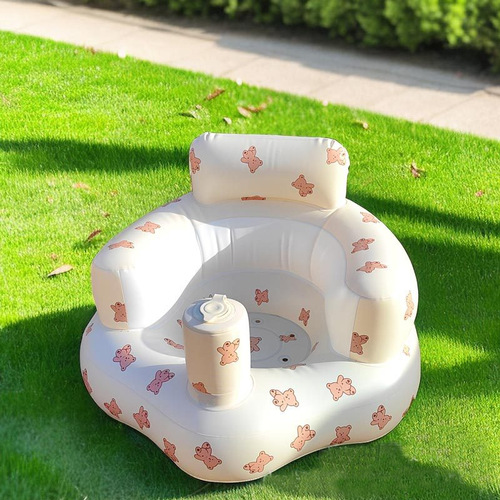 Cross-border new baby seat learning chair safety anti-fall baby learning seat children inflatable sofa toy
