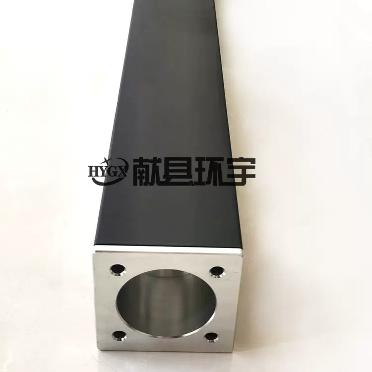 碳纤维冲压拾端器主臂 机器人抓手纯碳加工定制异型管精密耐温碳