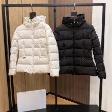 秋冬新款毒家现货原标M蒙家90白鸭绒收腰显瘦公主羽绒服外套女装